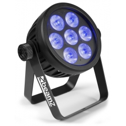 Reflektor PAR LED PRO RGBA UV 7x 14W BeamZ BAC500